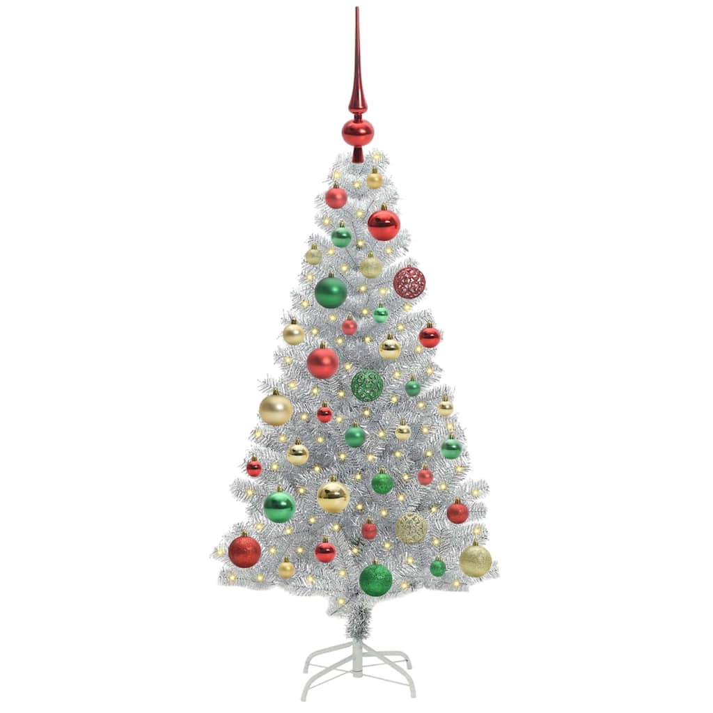 Weihnachtsbaum Silber 120 cm PET