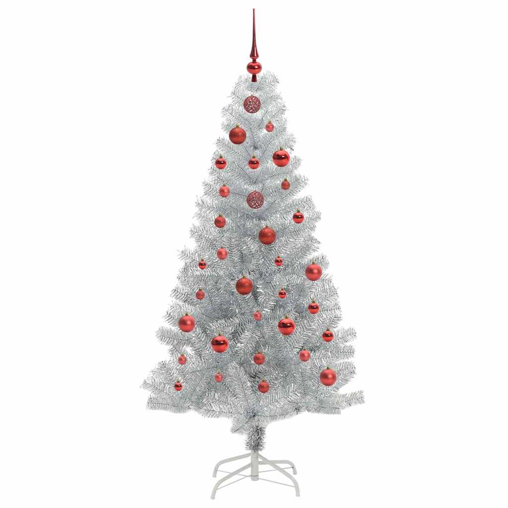 Weihnachtsbaum Silber 150 cm PET