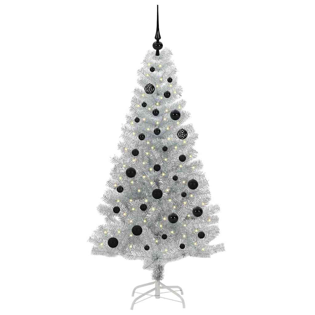 Weihnachtsbaum Silber 150 cm PET