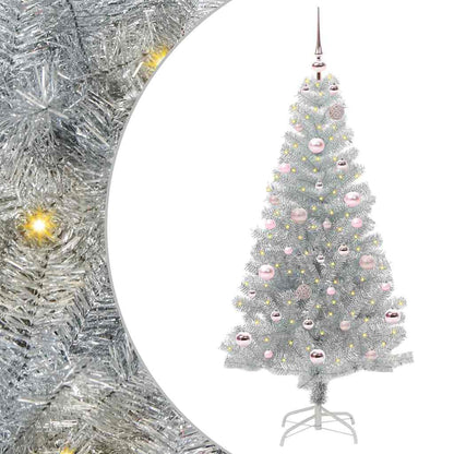 Weihnachtsbaum Silber 150 cm PET