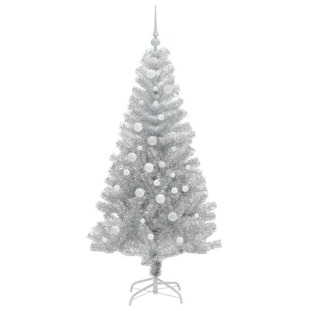 Weihnachtsbaum Silber 150 cm PET