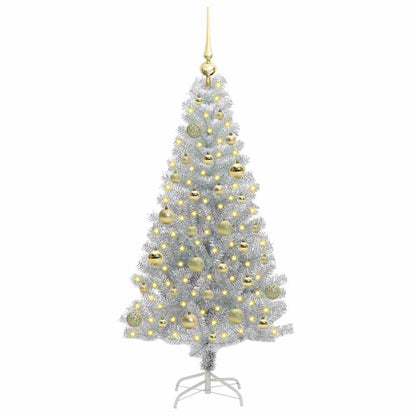 Weihnachtsbaum Silber 150 cm PET