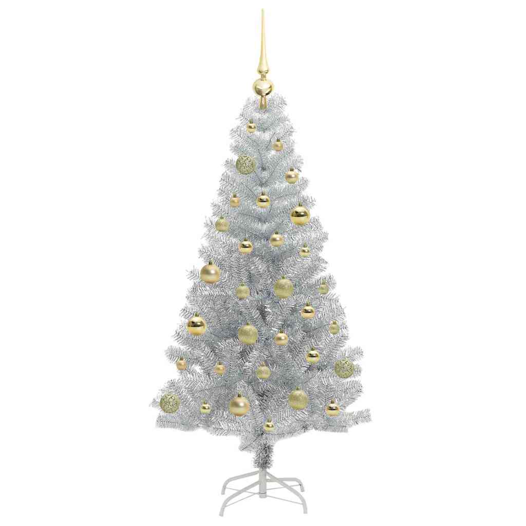 Weihnachtsbaum Silber 150 cm PET