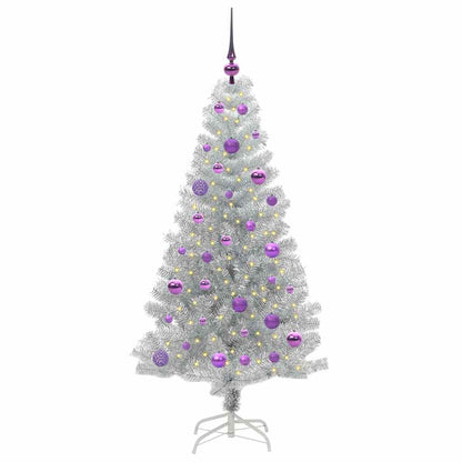 Weihnachtsbaum Silber 150 cm PET