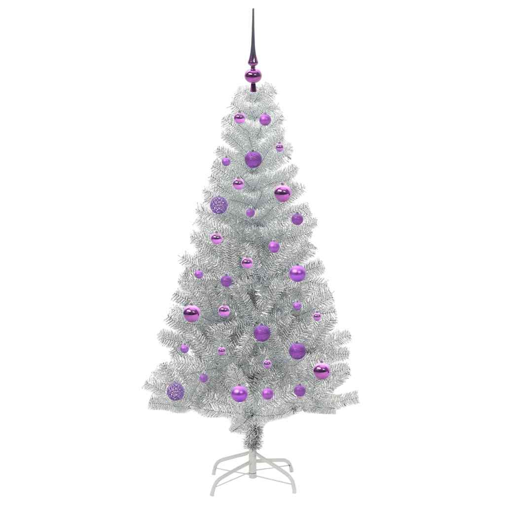 Weihnachtsbaum Silber 150 cm PET