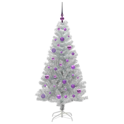 Weihnachtsbaum Silber 150 cm PET