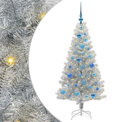 Weihnachtsbaum Silber 150 cm PET