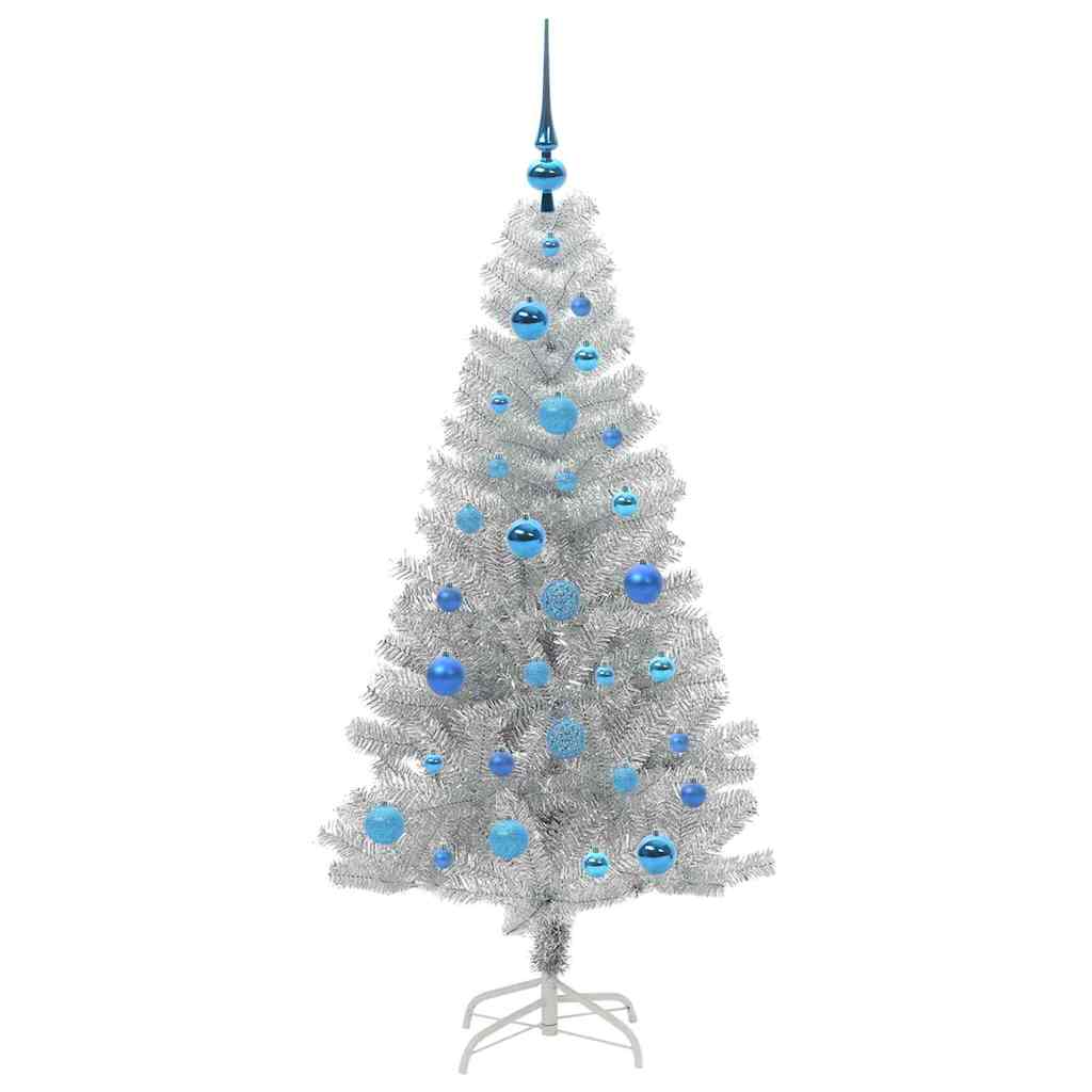 Weihnachtsbaum Silber 150 cm PET