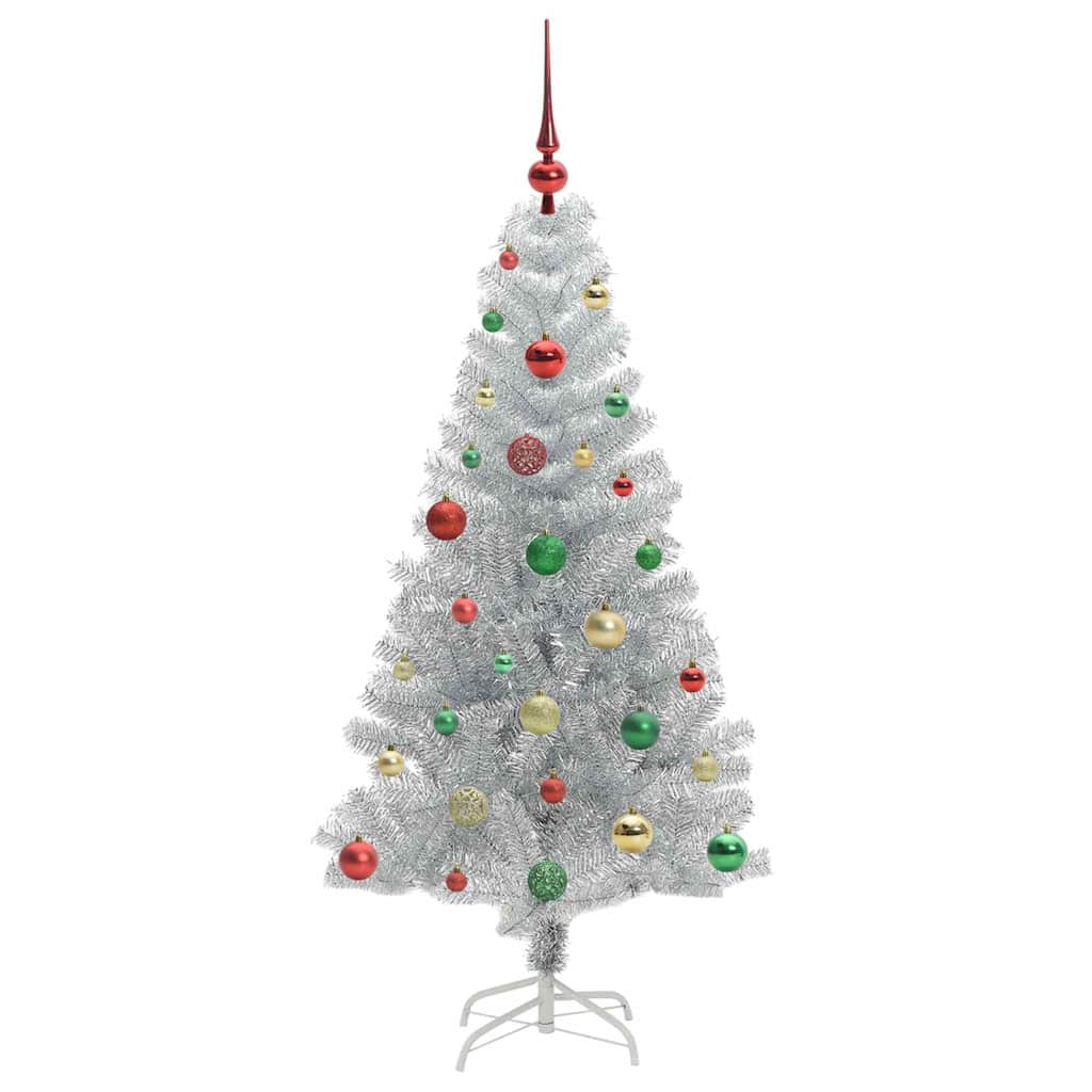 Weihnachtsbaum Silber 150 cm PET
