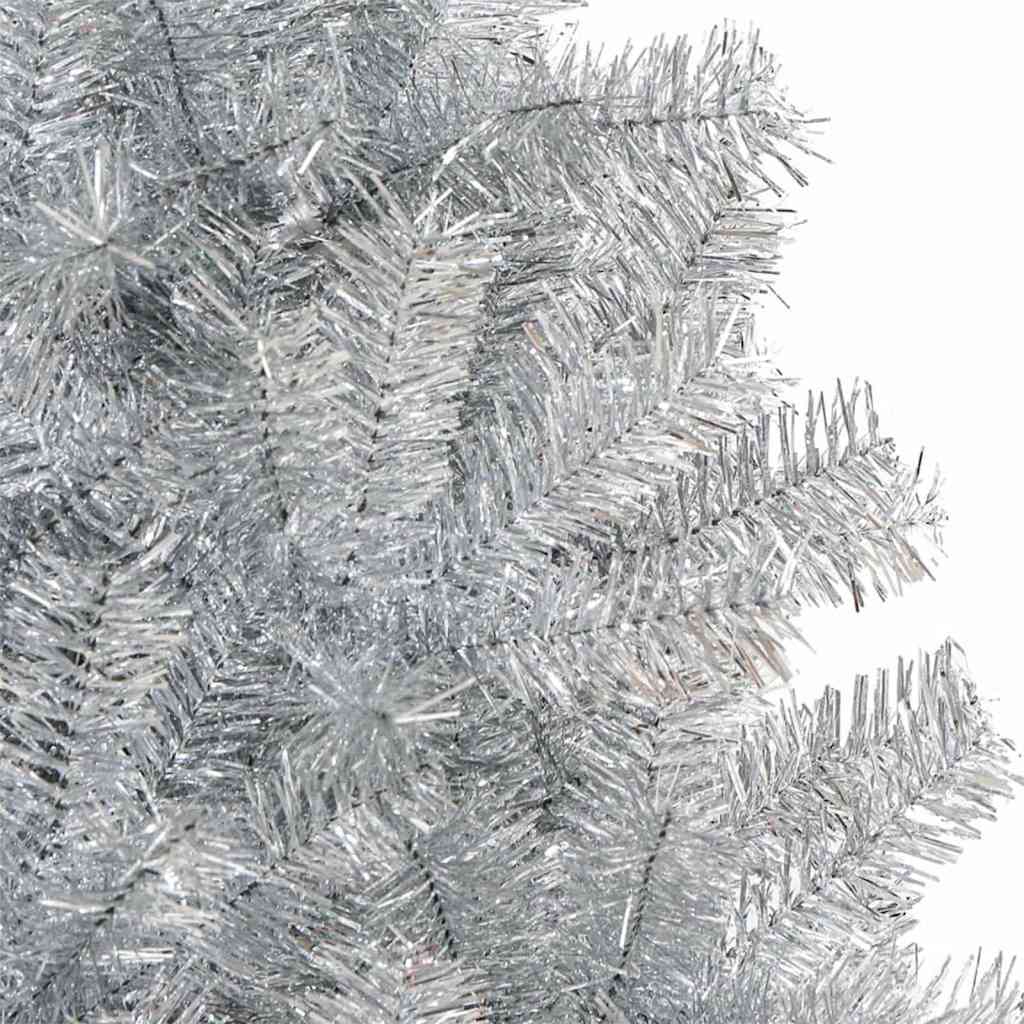 Künstliche Weihnachtsbäume Silber 180 cm PET