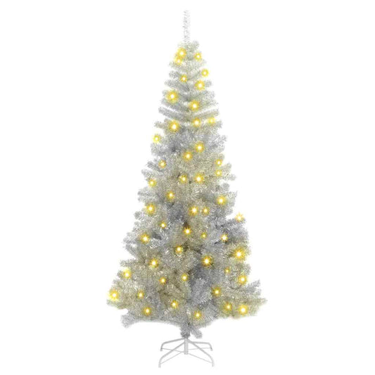 Künstliche Weihnachtsbäume Silber 180 cm PET