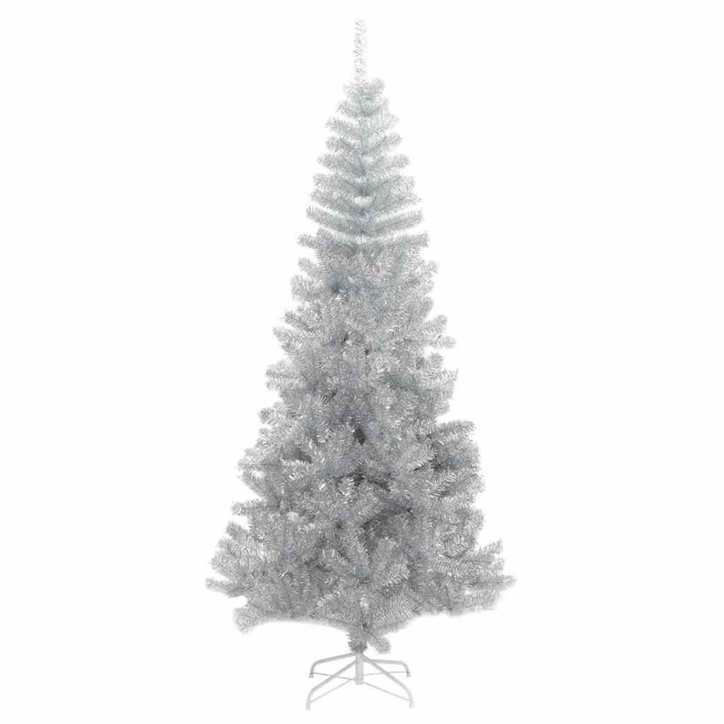 Künstliche Weihnachtsbäume Silber 180 cm PET