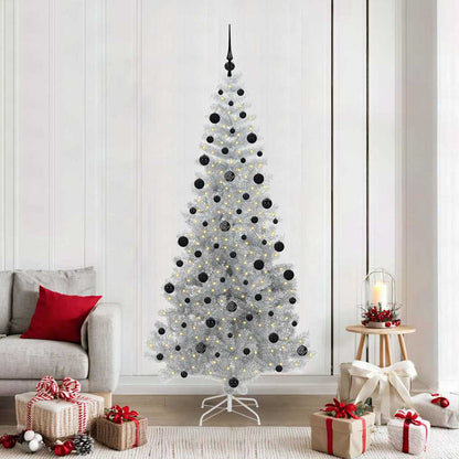 Weihnachtsbaum Silber 210 cm PET