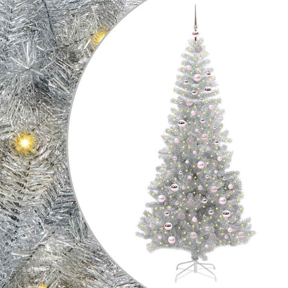 Weihnachtsbaum Silber 210 cm PET