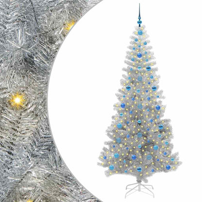 Weihnachtsbaum Silber 210 cm PET