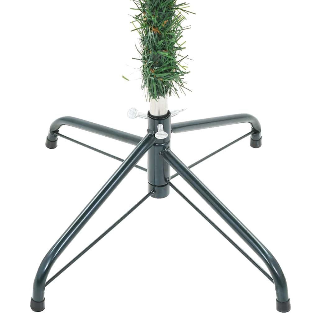 Künstlicher Weihnachtsbaum Grün 180 cm PVC und Stahl