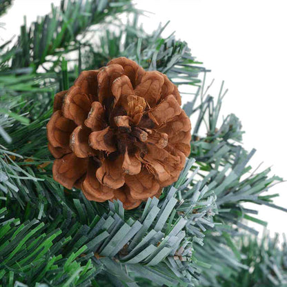 Künstlicher Weihnachtsbaum Grün 180 cm PVC und Stahl