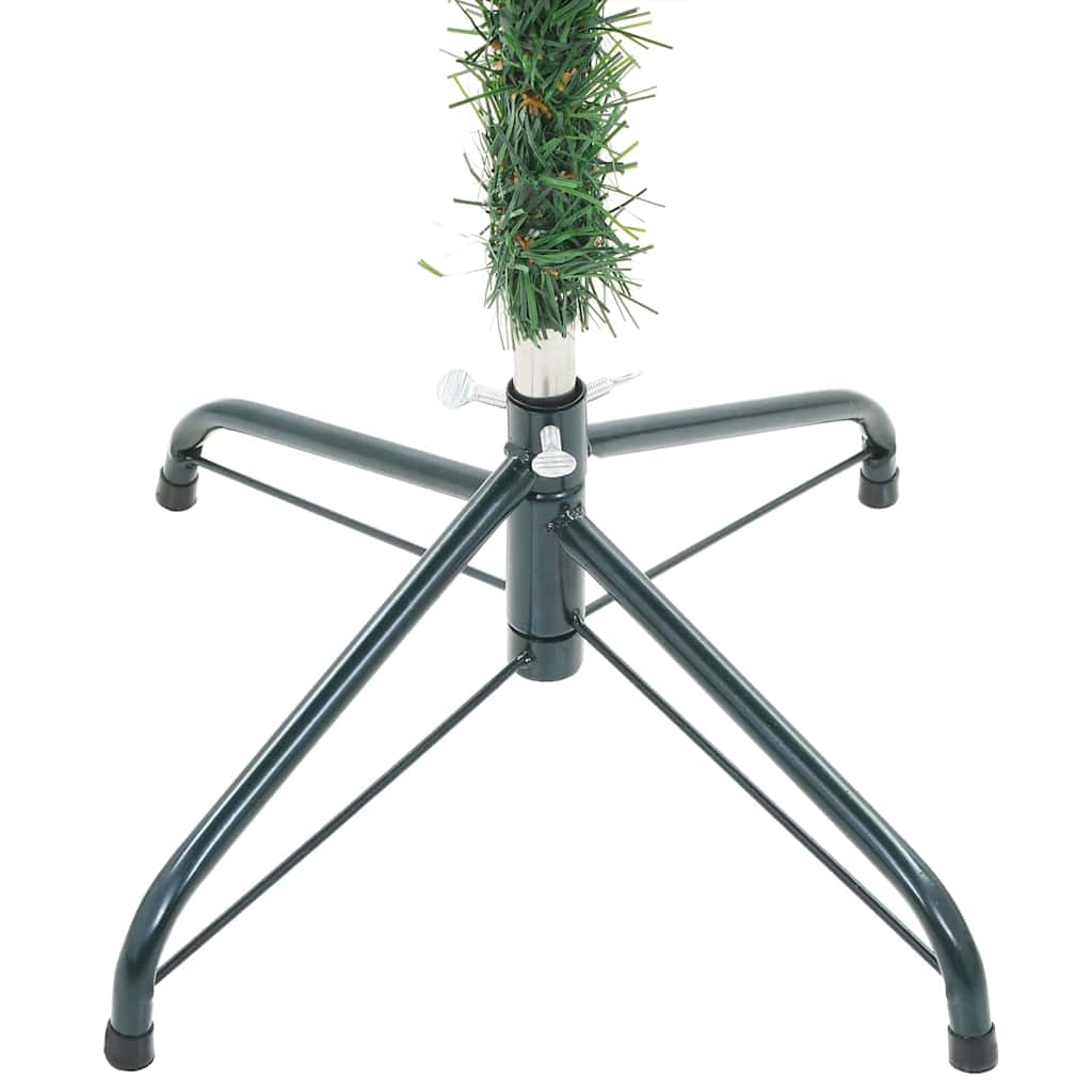 Künstlicher Weihnachtsbaum Grün 180 cm PVC und Stahl