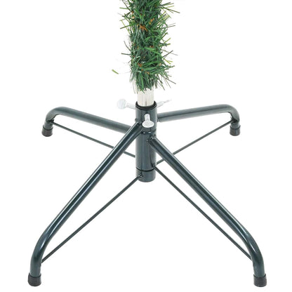Künstlicher Weihnachtsbaum Grün 180 cm PVC und Stahl
