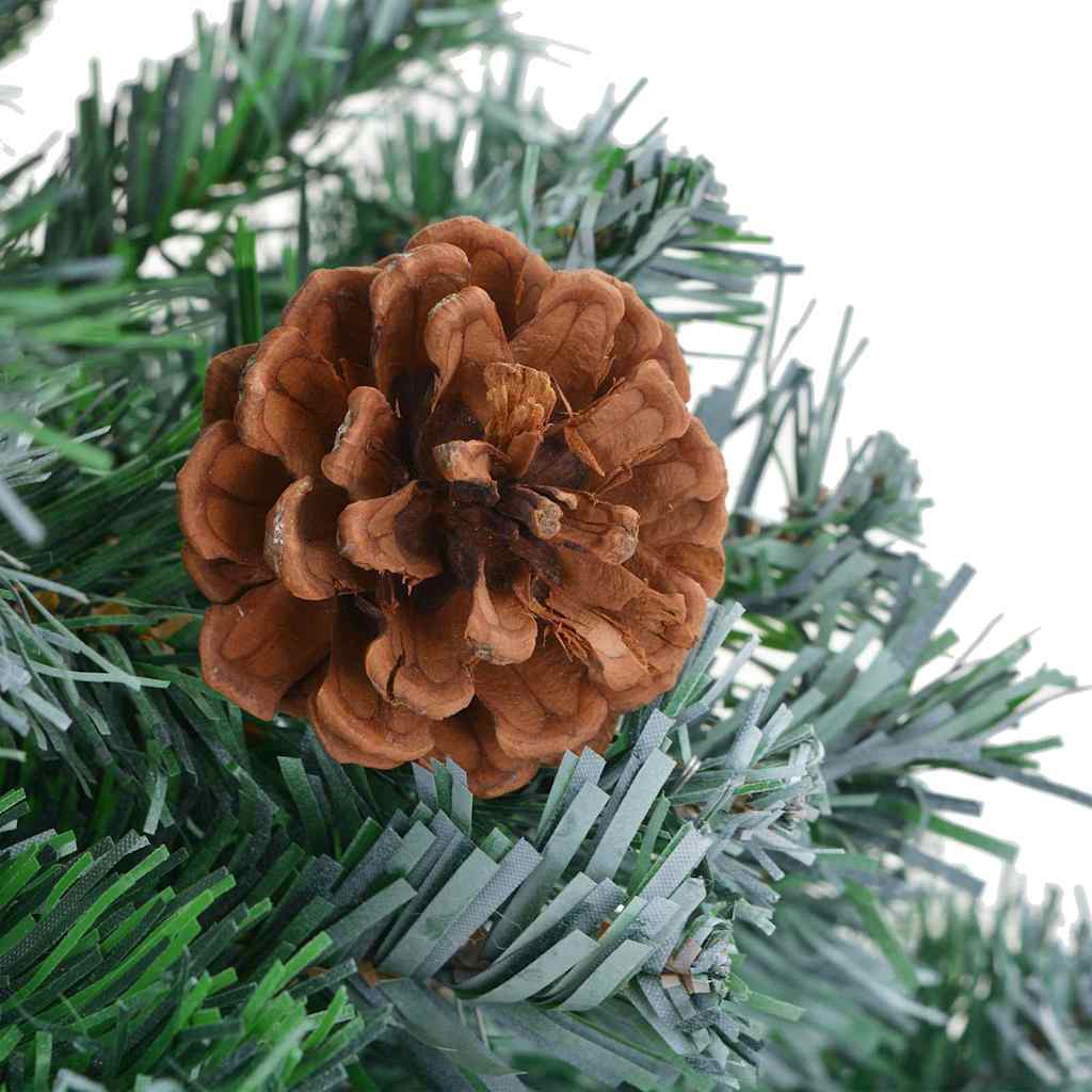 Künstlicher Weihnachtsbaum Grün 180 cm PVC und Stahl