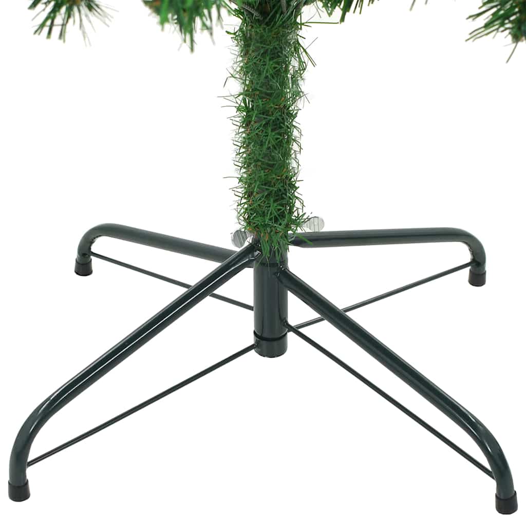 Künstlicher Weihnachtsbaum Grün 210 cm PVC und Stahl