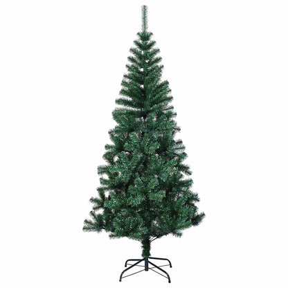 Künstlicher vorbeleuchteter Weihnachtsbaum Grün 210 cm