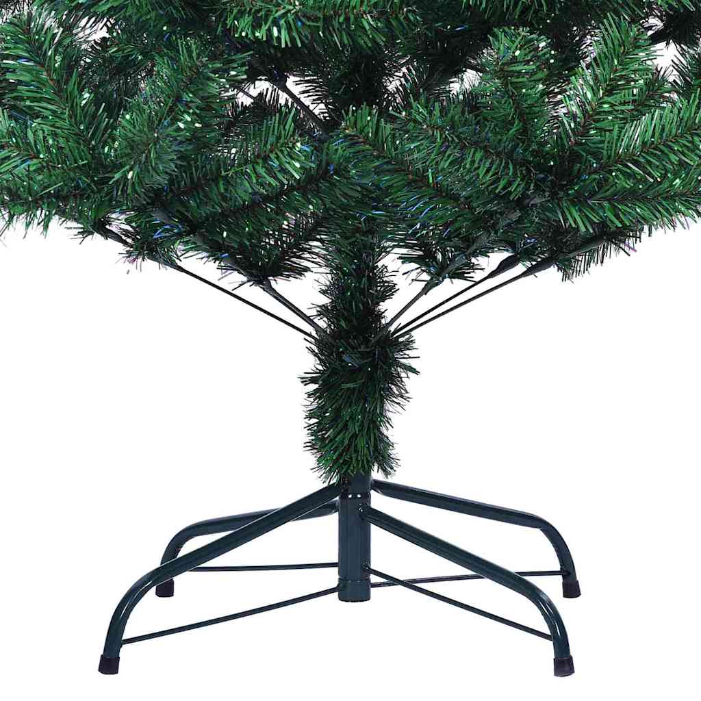 Künstlicher vorbeleuchteter Weihnachtsbaum Grün 210 cm