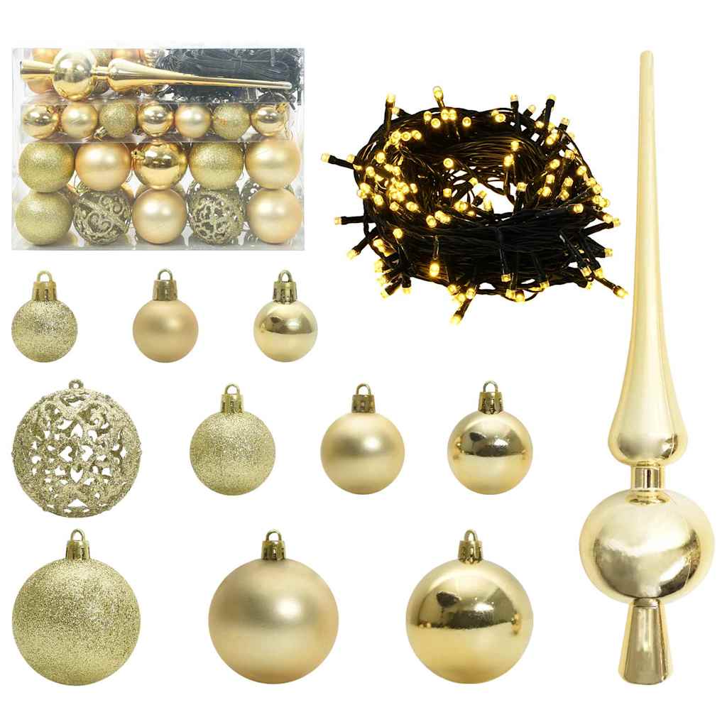 Künstlicher Weihnachtsbaum mit 150 LEDs mit Ständer Grün 150 cm