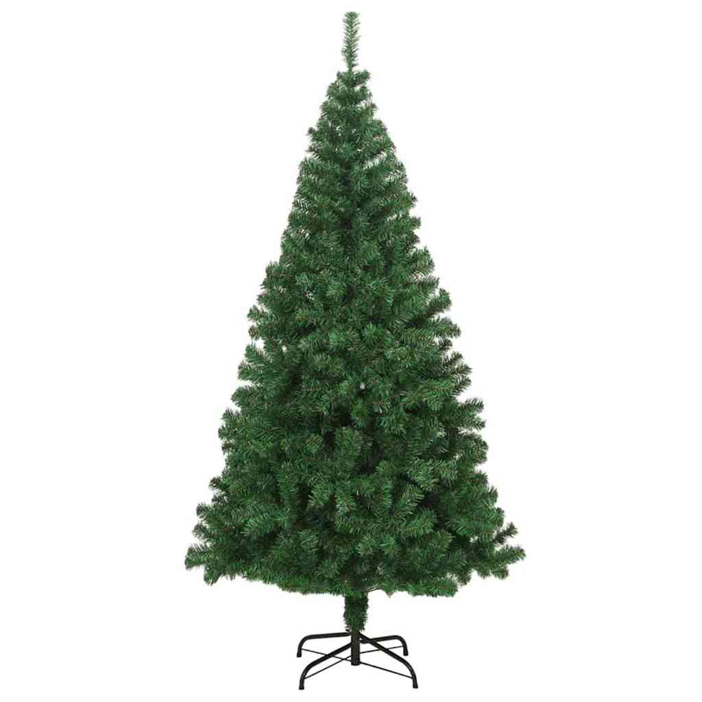 Künstlicher Weihnachtsbaum mit 300 LEDs mit Ständer Grün 180 cm