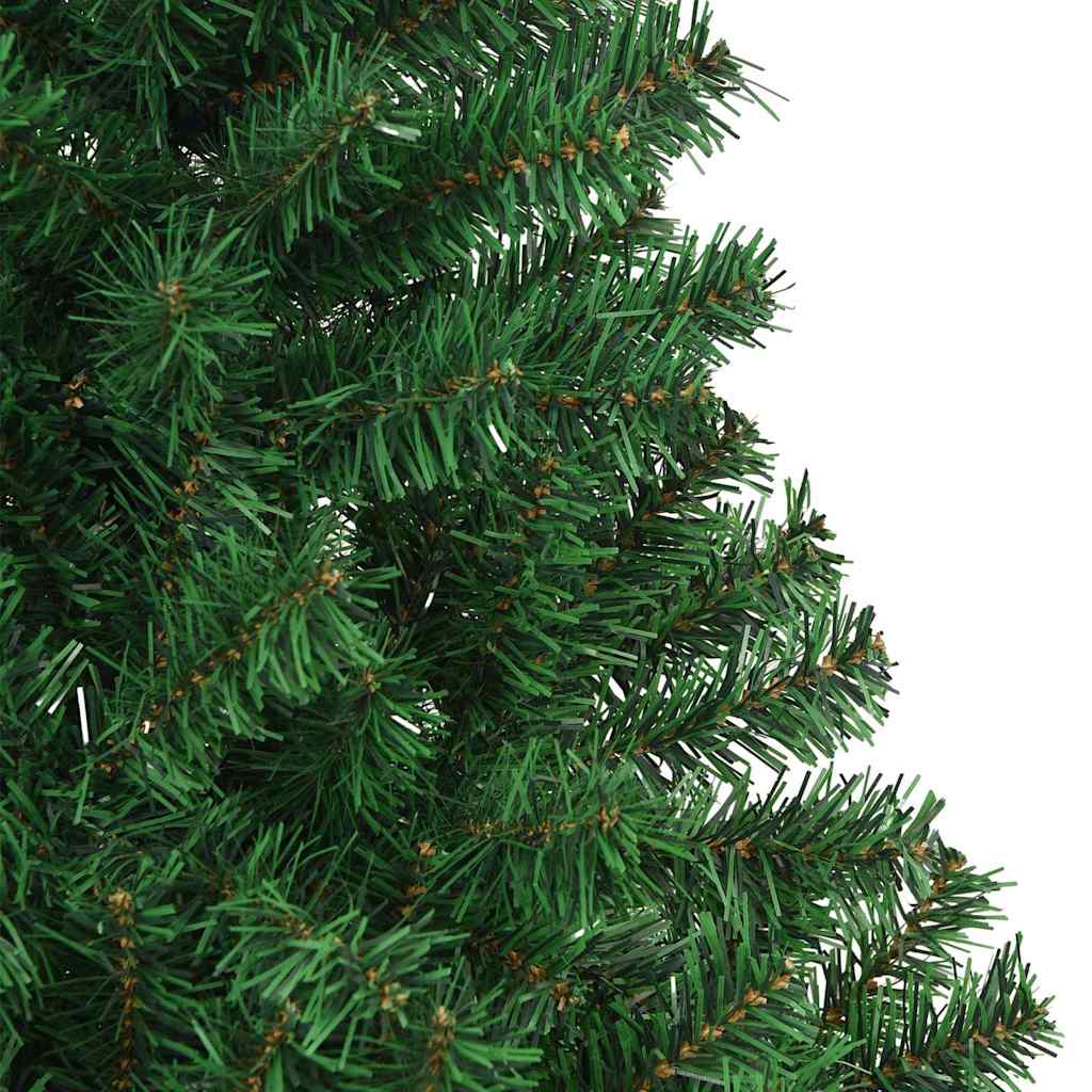 Künstlicher Weihnachtsbaum mit 300 LEDs mit Ständer Grün 210 cm