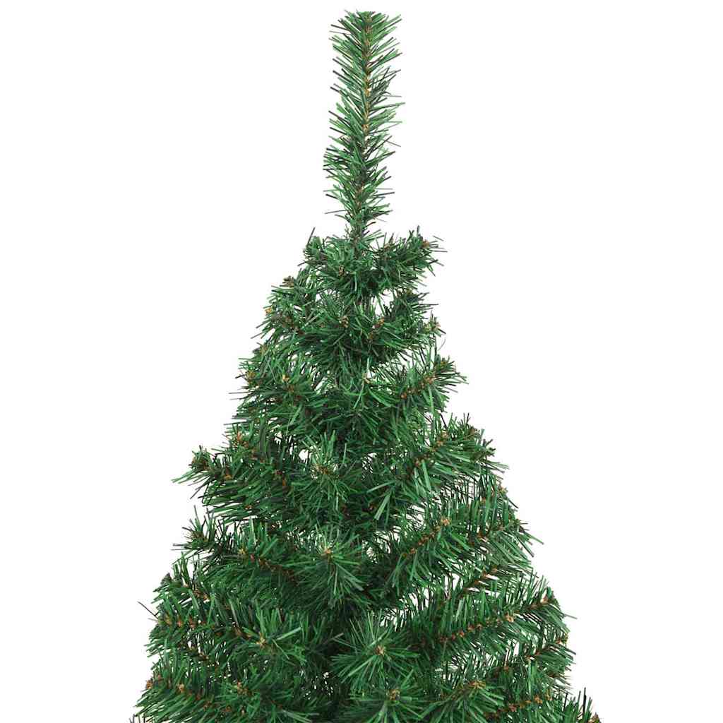 Künstlicher Weihnachtsbaum mit 300 LEDs mit Ständer Grün 210 cm