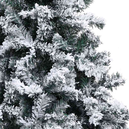 Künstlicher Weihnachtsbaum mit 150 LEDs mit Ständer Weiß 120 cm