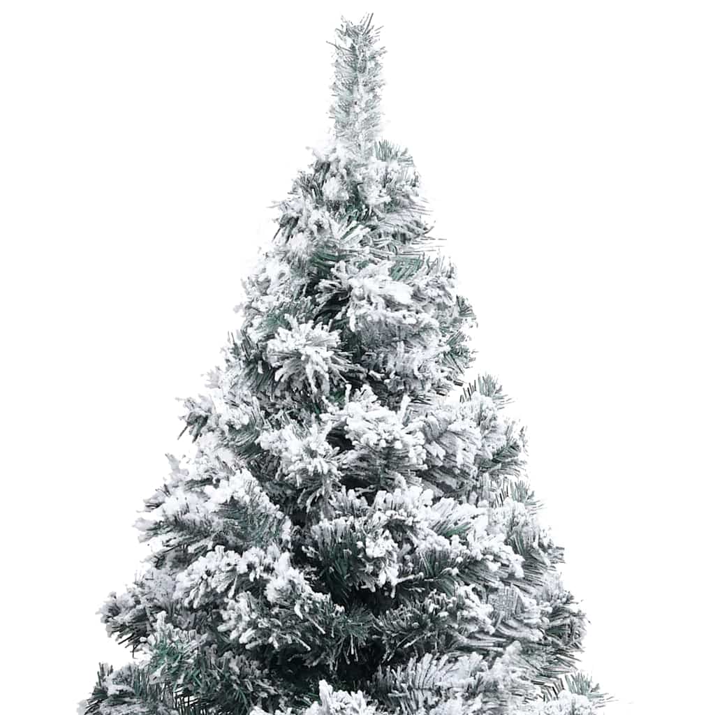 Künstlicher Weihnachtsbaum mit 150 LEDs mit Ständer Weiß 120 cm