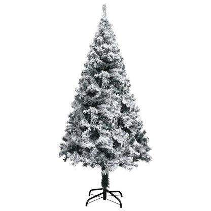 Künstlicher Weihnachtsbaum mit 150 LEDs mit Ständer Weiß 120 cm