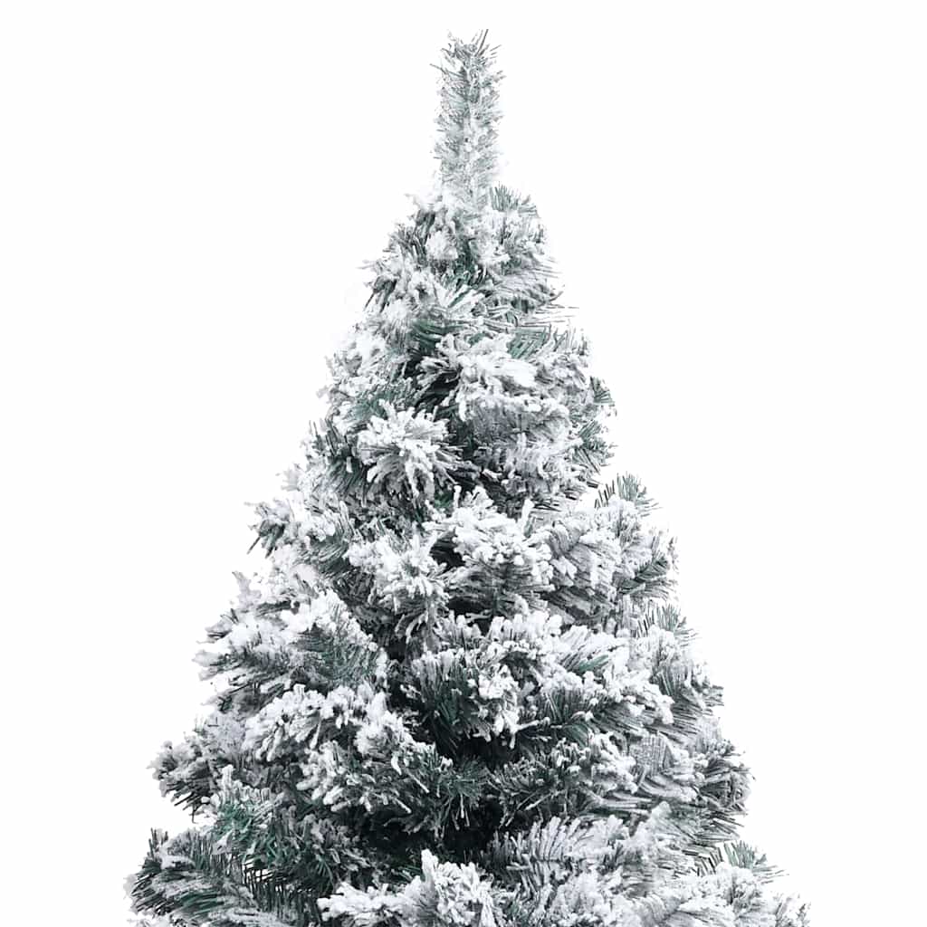 Künstlicher Weihnachtsbaum mit 150 LEDs mit Ständer Weiß 150 cm
