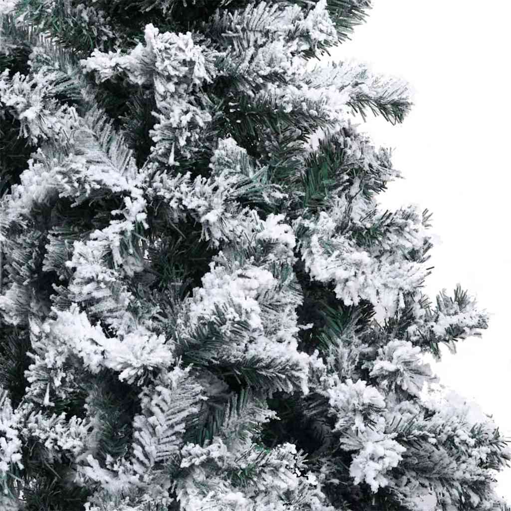 Künstlicher Weihnachtsbaum mit 300 LEDs mit Ständer Weiß 180 cm