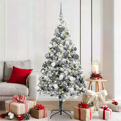 Künstlicher Weihnachtsbaum Weiß 180 cm