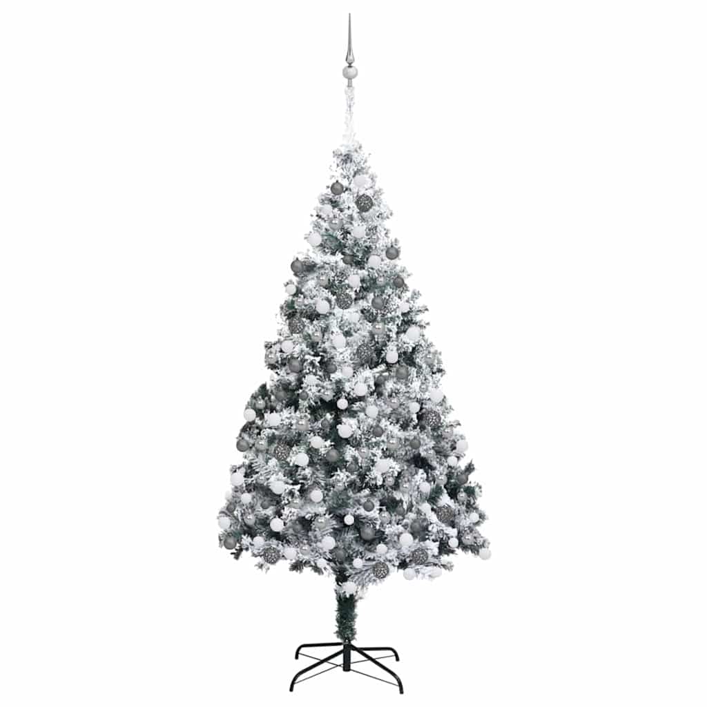 Künstlicher Weihnachtsbaum Weiß 180 cm