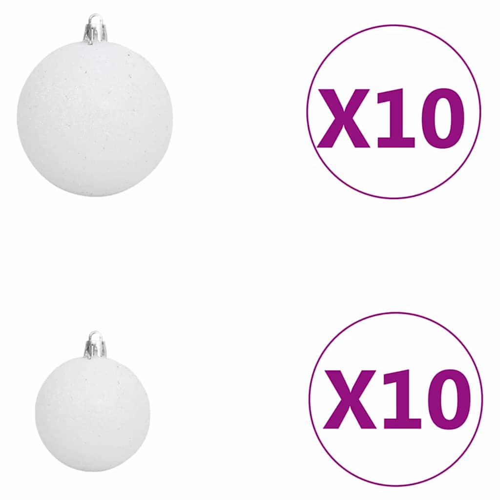 Künstlicher Weihnachtsbaum Weiß 180 cm