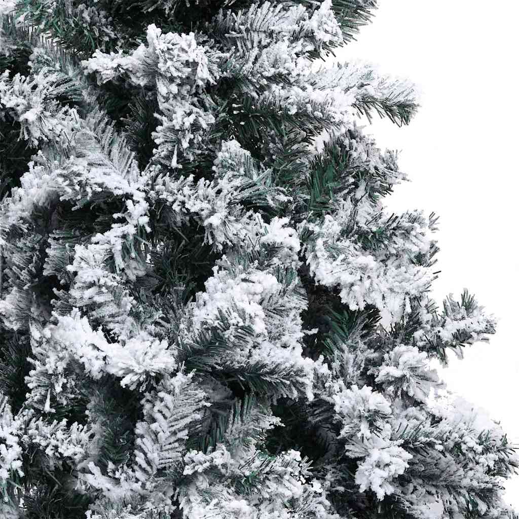 Künstlicher Weihnachtsbaum mit 300 LEDs mit Ständer Weiß 180 cm