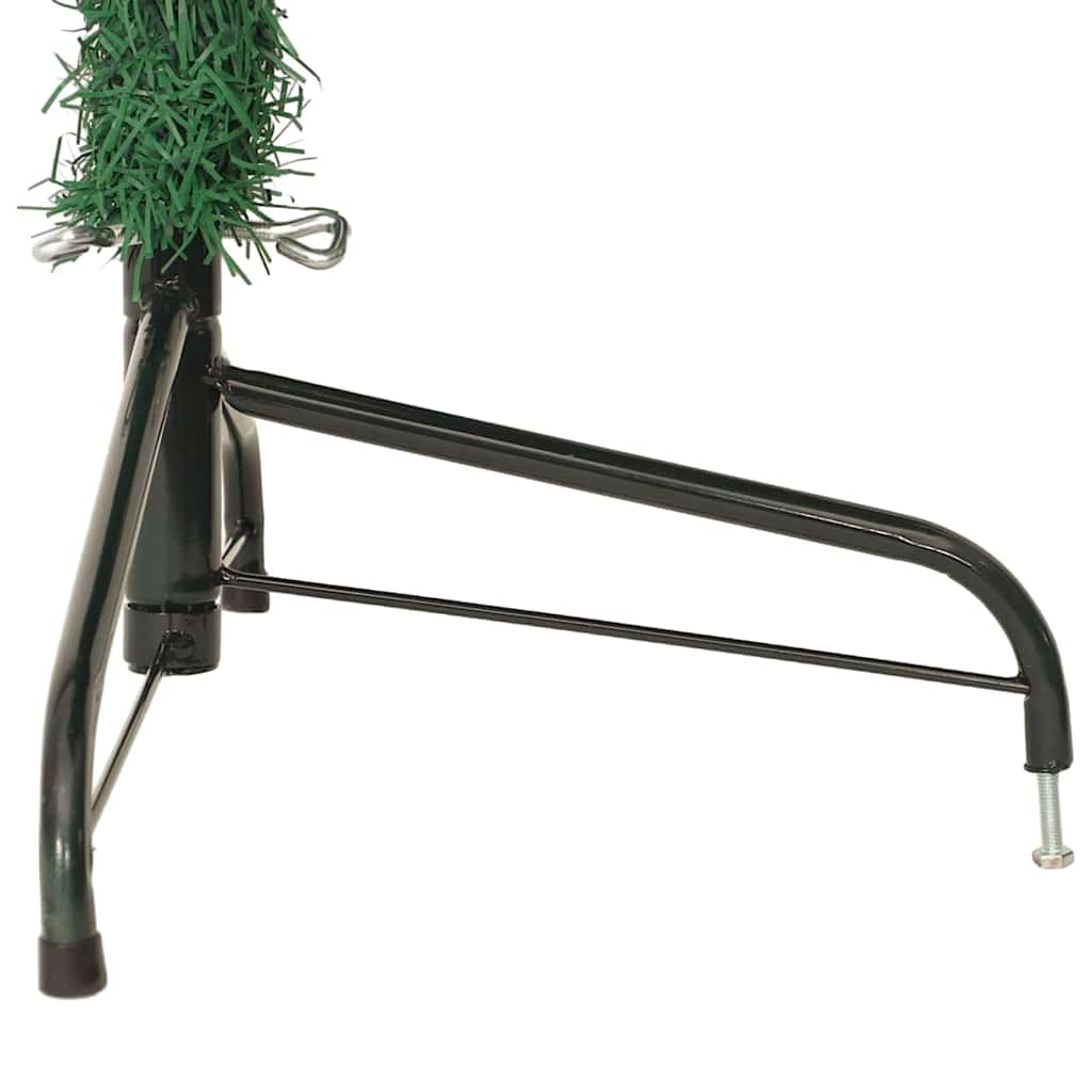 Künstlicher vorbeleuchteter Weihnachtsbaum Grün 210 cm PVC