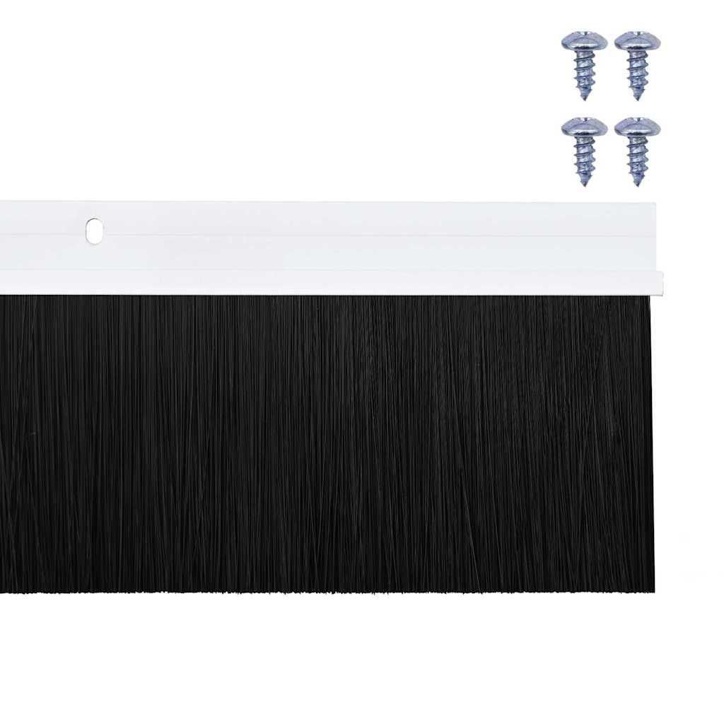 Aufsteck Türbürstendichtungen 6 stk. 100 cm Aluminiumlegierung