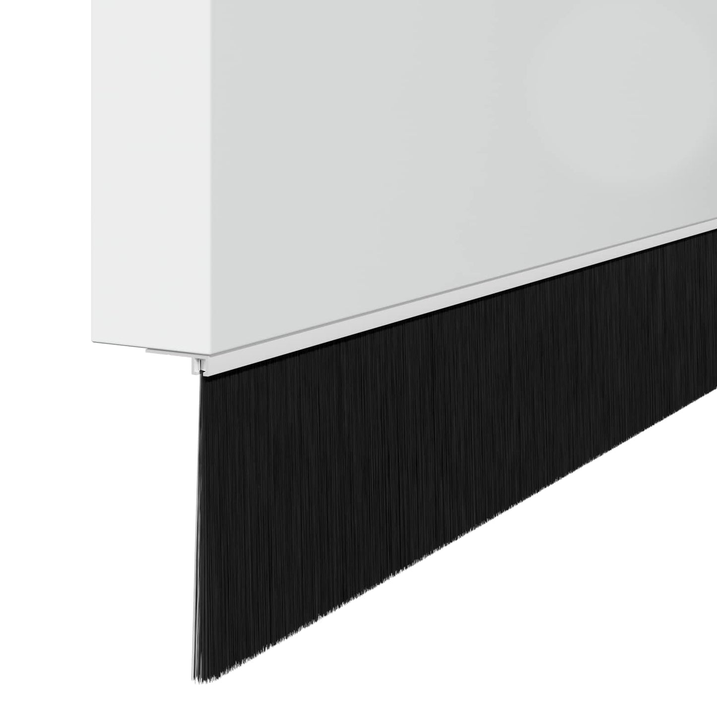 Aufsteck Türbürstendichtungen 6 Stk. 100 cm Aluminiumlegierung