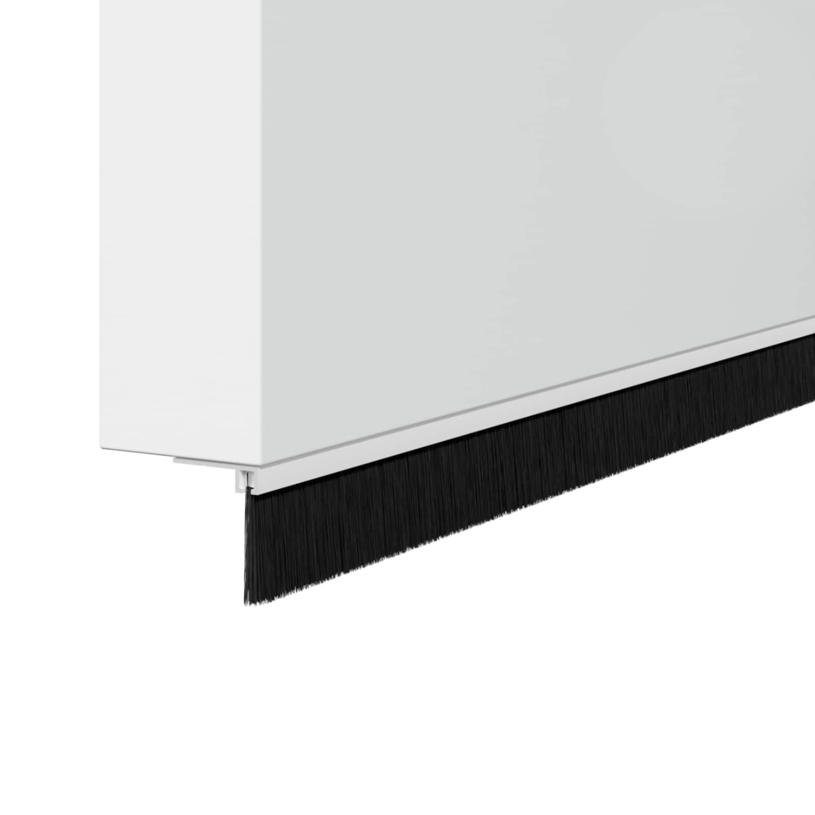 Aufsteck Türbürstendichtungen 12 stk. 100 cm Aluminiumlegierung