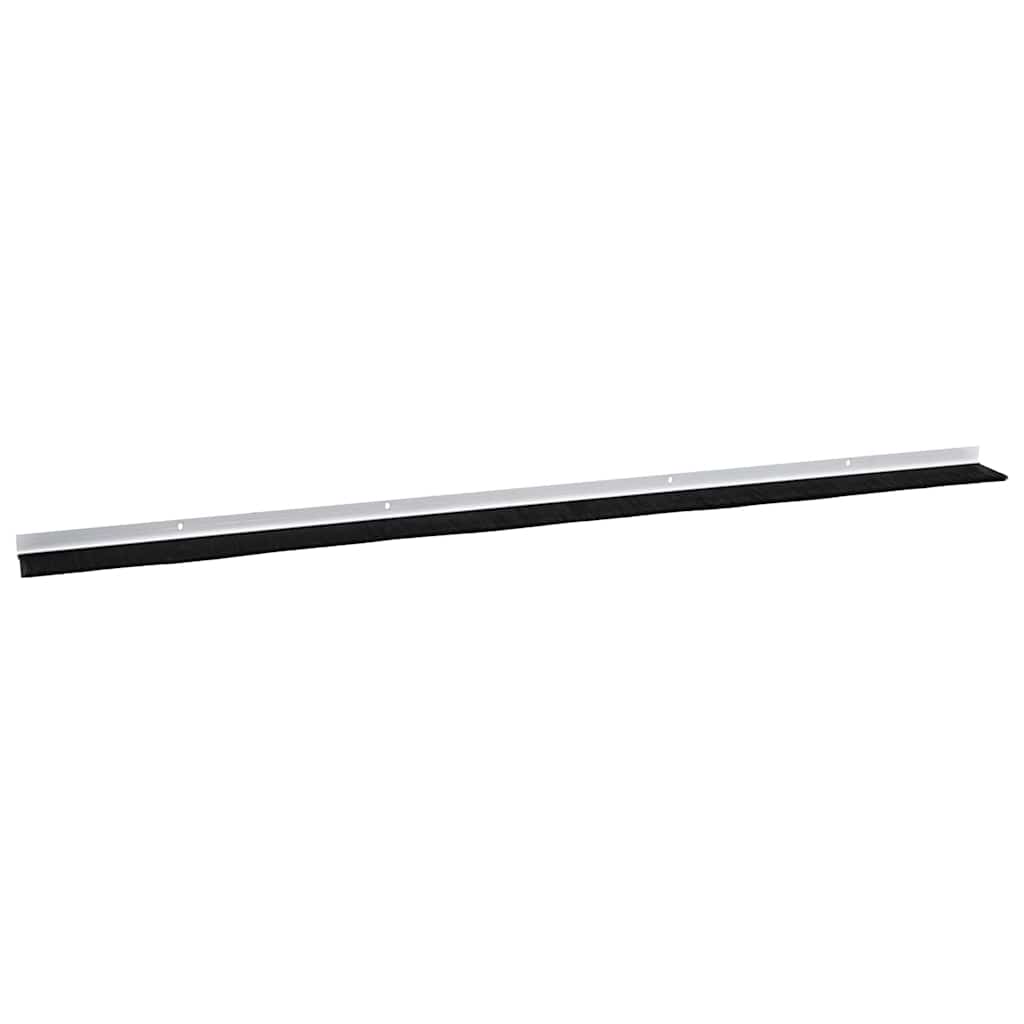 Aufsteck Türbürstendichtungen 12 Stk. 100 cm Aluminiumlegierung
