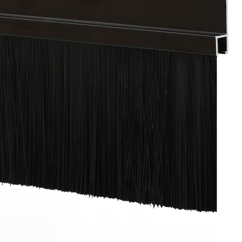 Self-adhesive Door Brush Seals 2 Stk. 100 cm Aluminiumlegierung