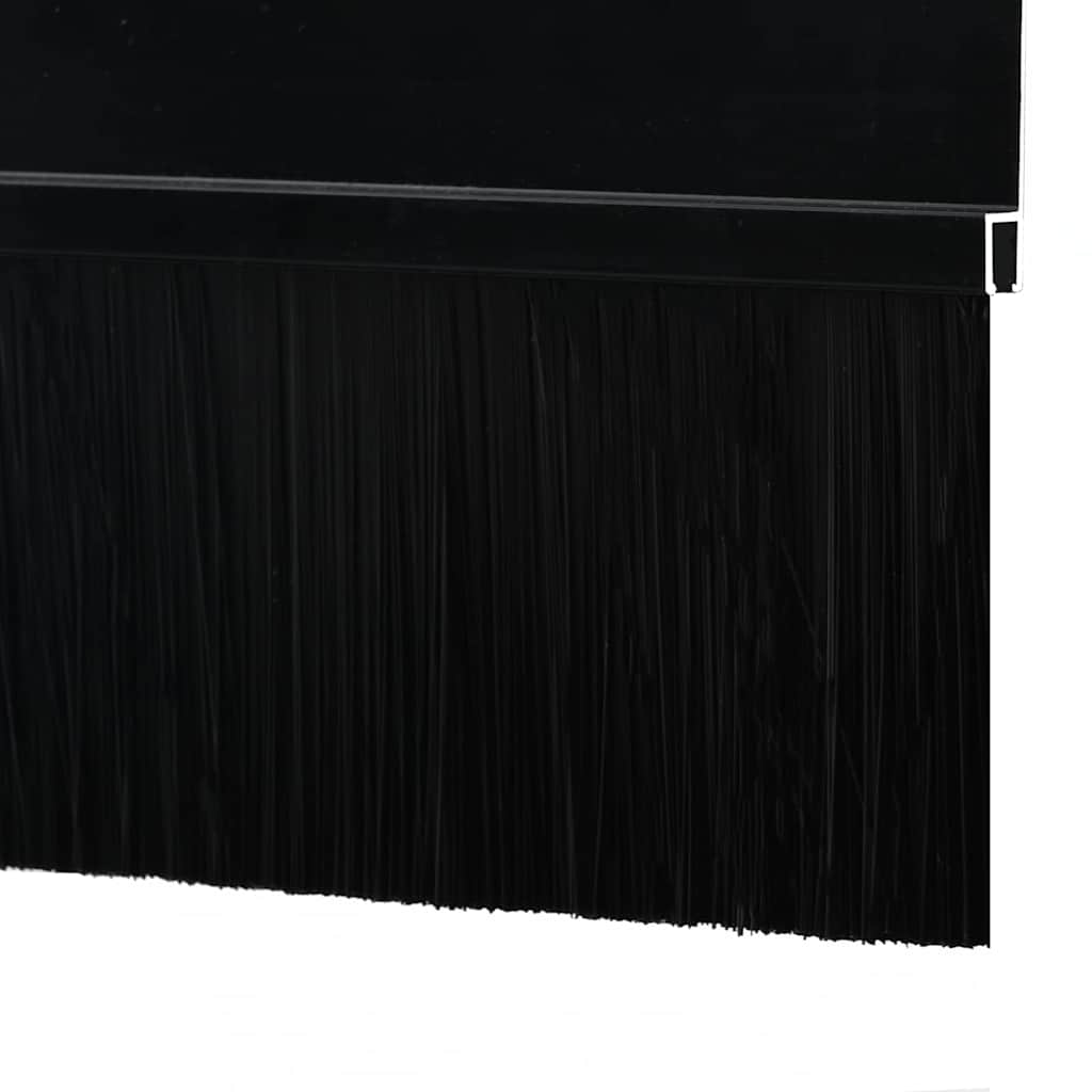 Self-adhesive Door Brush Seals 2 Stk. 100 cm Aluminiumlegierung