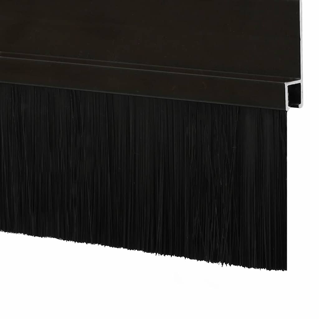 Self-adhesive Door Brush Seals 6 Stk. 100 cm Aluminiumlegierung