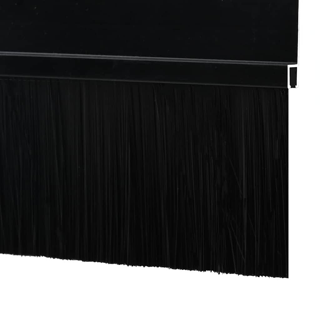 Self-adhesive Door Brush Seals 6 stk. 100 cm Aluminiumlegierung
