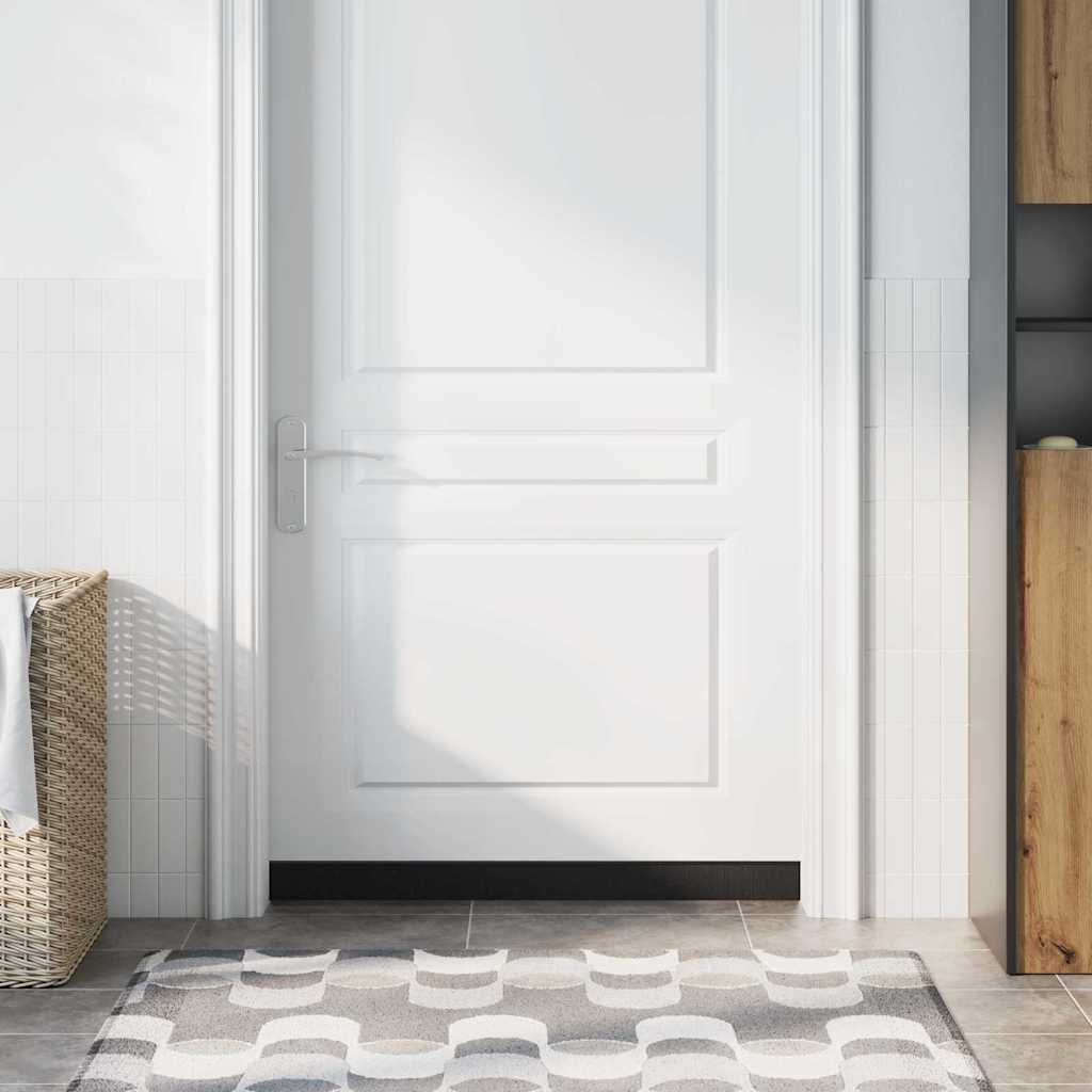 Aufsteck Türbürstendichtungen 6 Stk. 100 cm Aluminiumlegierung